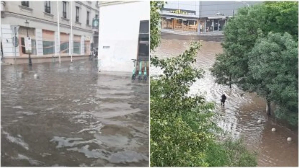 Haosul produs de furtuna din București: Sute de intervenții și pagube majore