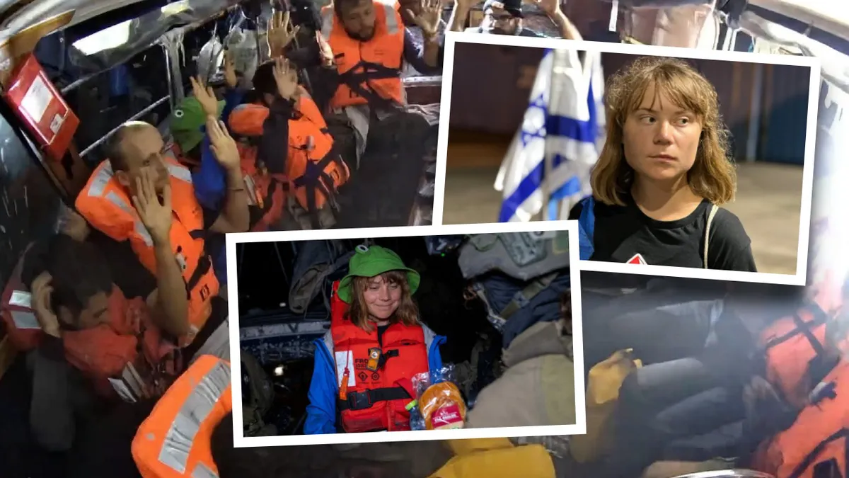 Nava umanitară Madleen a acostat în Israel. Greta Thunberg și ceilalți activiști aflați la bord, închiși într-o cameră și obligați să privească un film de groază