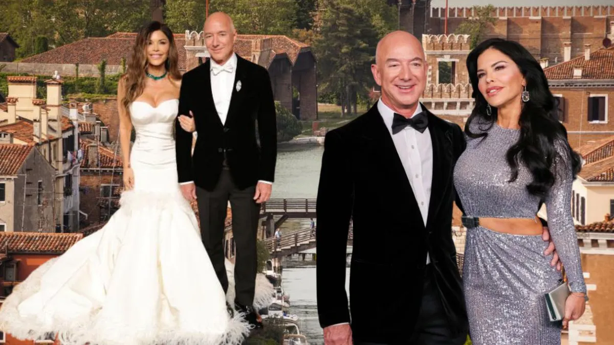 Jeff Bezos și Lauren Sanchez au schimbat de urgență locația nunții lor. S-au sfătuit cu autoritățile orașului