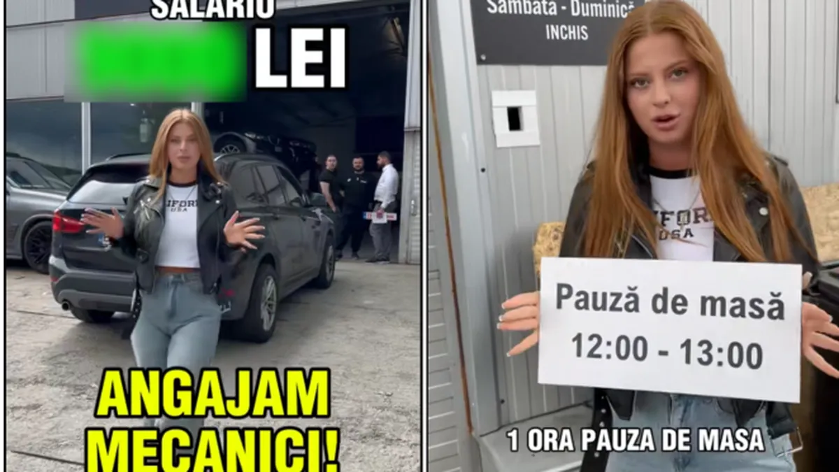 Reacţia virală a unui român din Germania când a văzut salariul oferit de un service din Otopeni. Sunt 10 posturi libere VIDEO