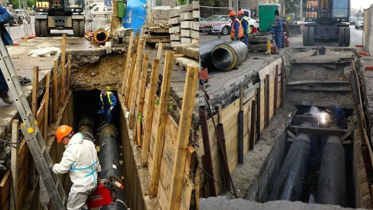 Lucrări majore la rețeaua de termoficare din București. Sute de blocuri rămân fără apă caldă în zilele următoare
