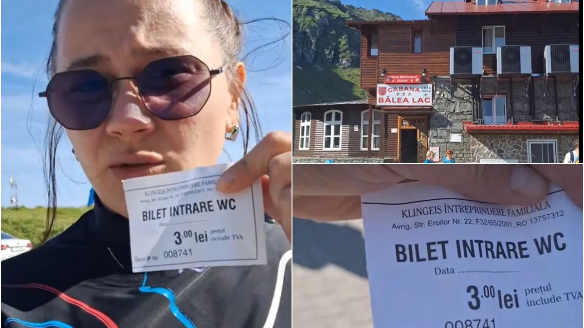Turistă indignată de faptul că, la cabana Bâlea Lac, i s-a cerut taxă de folosire a toaletei: Niciodată nu mă voi caza într-un loc unde nu se pune accentul pe umanitate