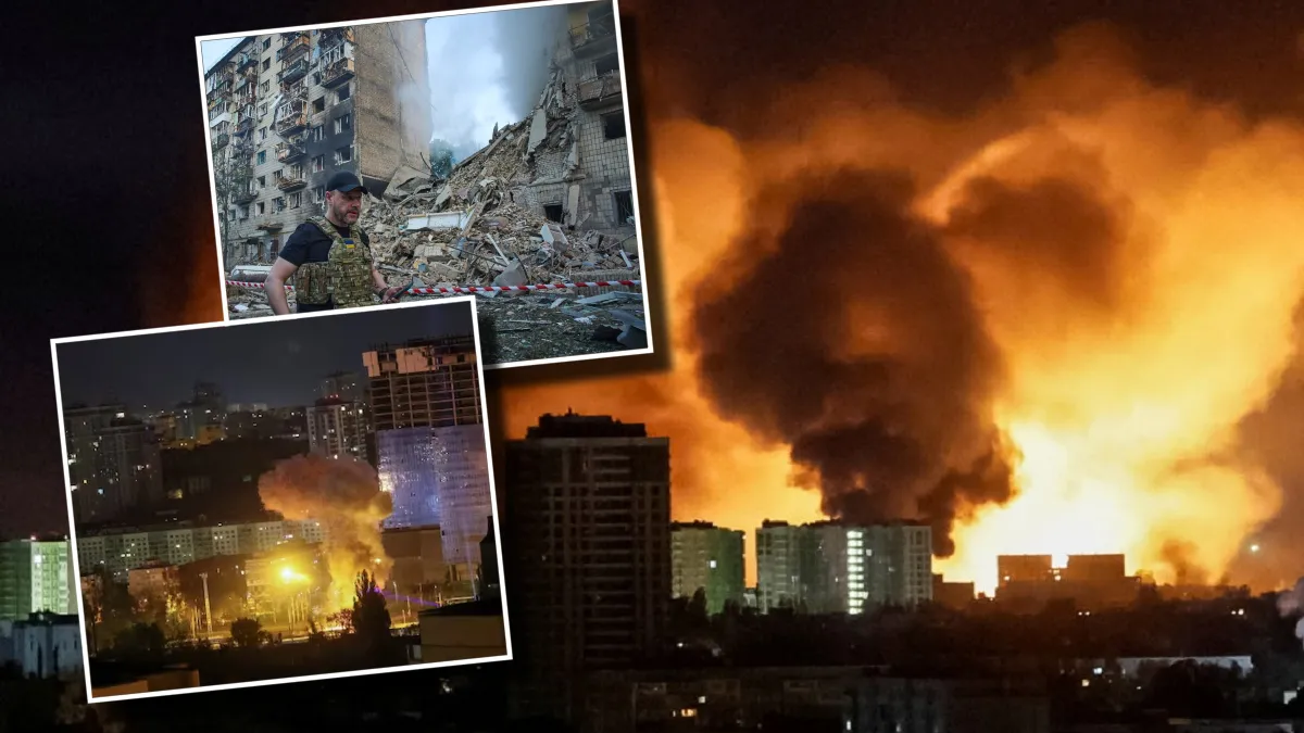 Atac masiv cu drone și rachete balistice al Rusiei în Ucraina, pentru a doua noapte consecutiv. Două persoane au murit și cel puțin 16 au fost rănite
