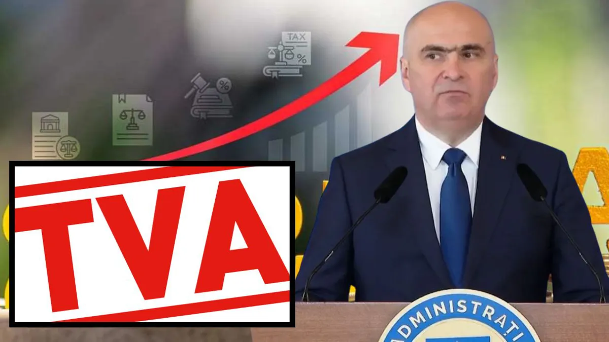 Premierul Ilie Bolojan a anunțat oficial TVA mai mare pentru toți. Guvernul reduce la două cote, una ajunge la 21%