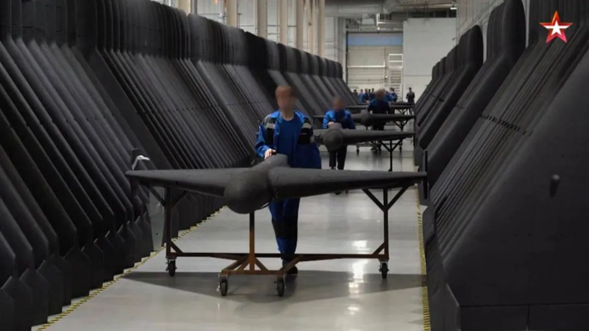 Rusia susține că a construit „cea mai mare și mai secretă fabrică de drone din lume”