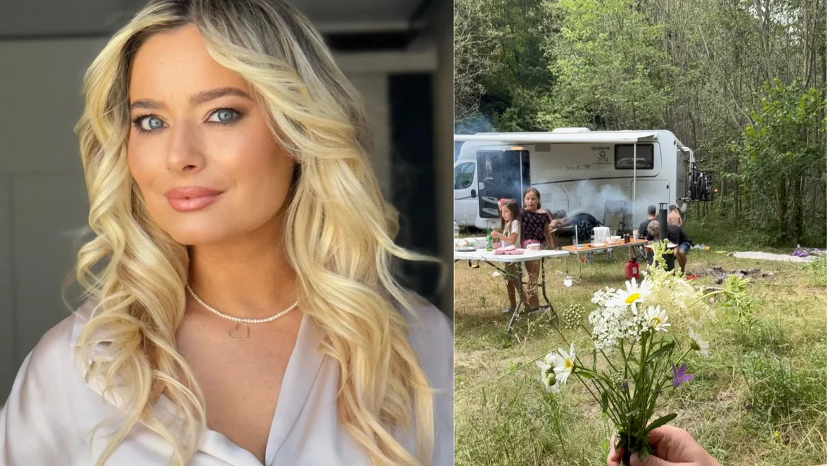 Laura Cosoi și familia ei au fost în vacanță cu rulota. Cum a fost experiența. „Pe vremuri veneam aici cu părinții”