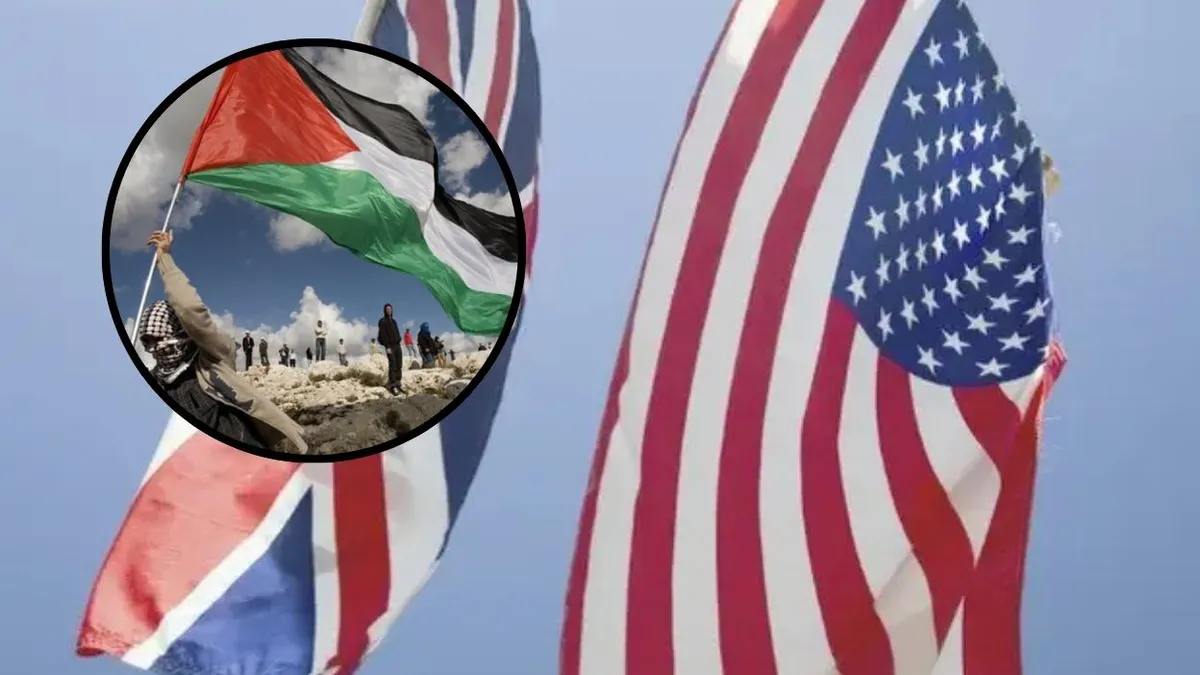 SUA avertizează Marea Britanie: Recunoașterea Palestinei „recompensează Hamas”