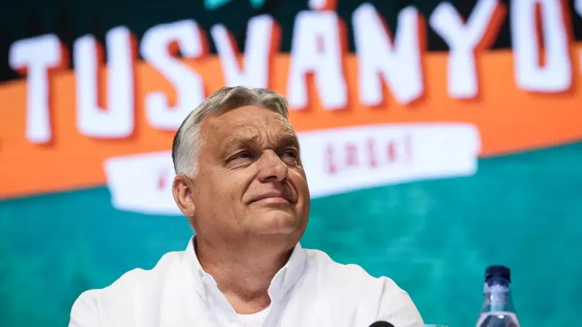 Viktor Orban, vizită la București. El va ține un discurs la Universitatea de Vară, de la Băile Tușnad, în fața a sute de persoane