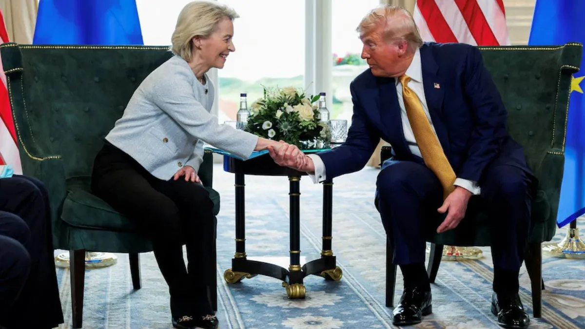 Victoria lui Trump în fața UE: Acordul comercial încheiat cu Ursula von der Leyen lasă blocul european vulnerabil