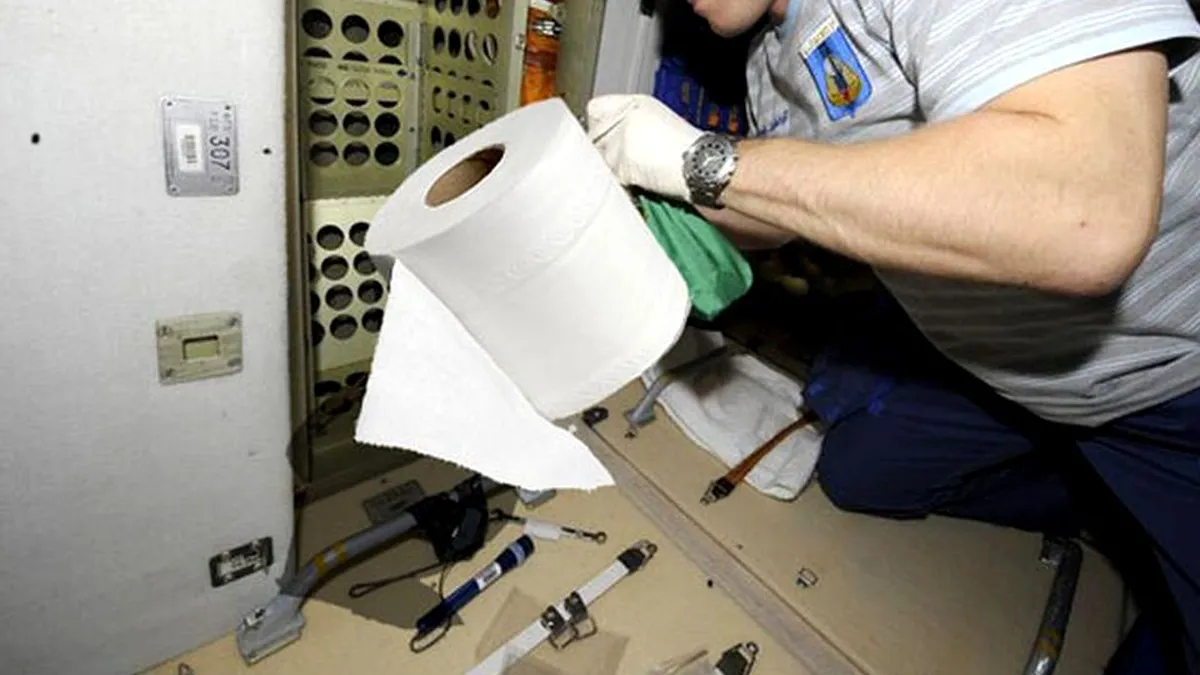 S-a stricat toaleta de 23 de milioane de euro de pe Staţia Spaţială Internaţională