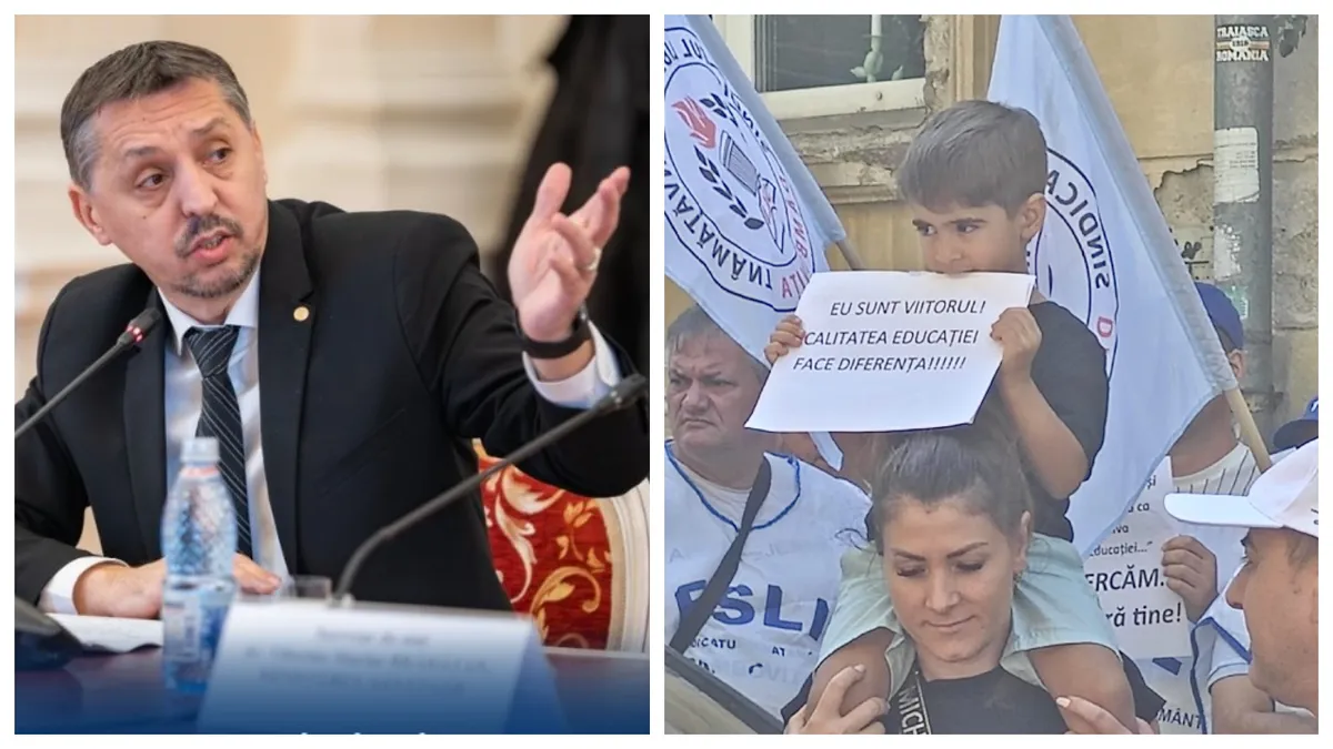 Sindicaliștii protestează, ministrul Educației argumentează. ”Fără măsurile de austeritate, începerea anului şcolar cu salarii şi burse devine imposibilă”
