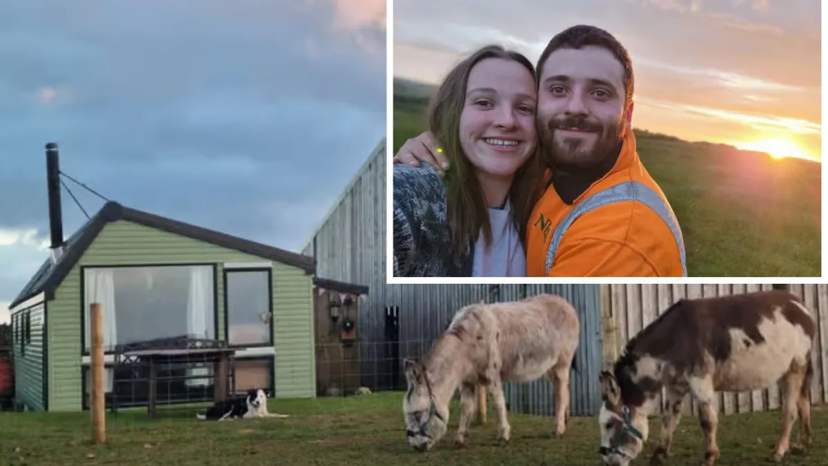 Un cuplu a decis să renunțe la joburi, curent electric și WiFi și să locuiască în natură. Cei doi trăiesc cu 1.500 de lei pe lună