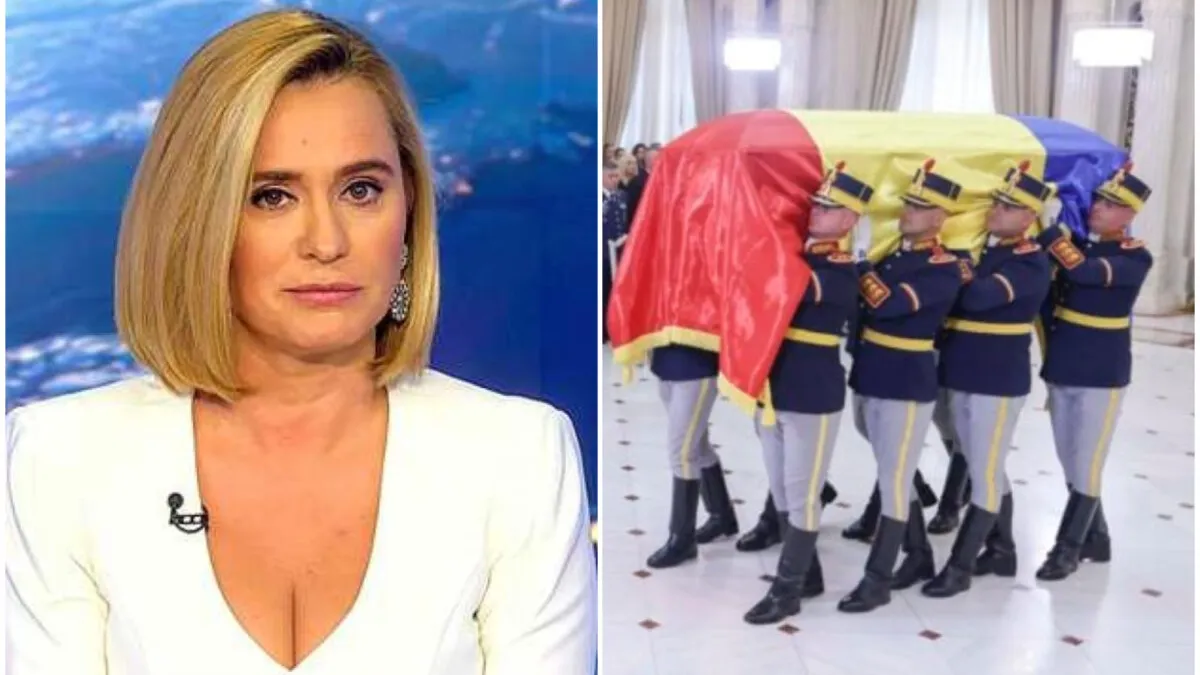 Cum a apărut Andreea Esca la TV în ziua înmormântării lui Ion Iliescu. Mesajul transmis a atras atenția fanilor