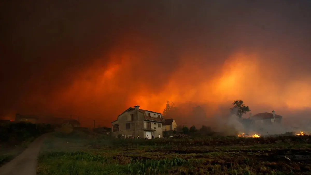 Spania, sub amenințarea focului: Incendii uriașe continuă să distrugă țara. Premierul Sánchez trage un semnal de alarmă