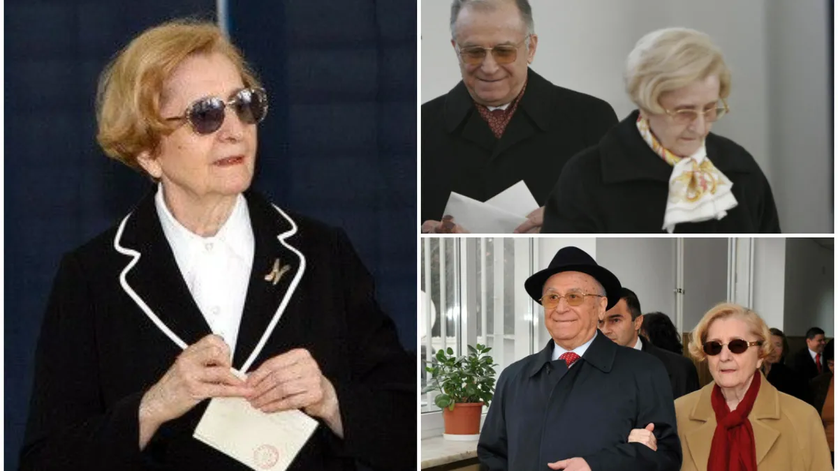 Motivul pentru care Nina, soția lui Ion Iliescu, nu va veni la înmormântarea fostului președinte: „Este acasă