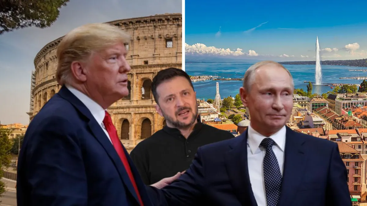 Summitul trilateral Ucraina-SUA-Rusia va avea loc în Europa, la Roma sau Geneva. Ce alte orașe sunt pe listă