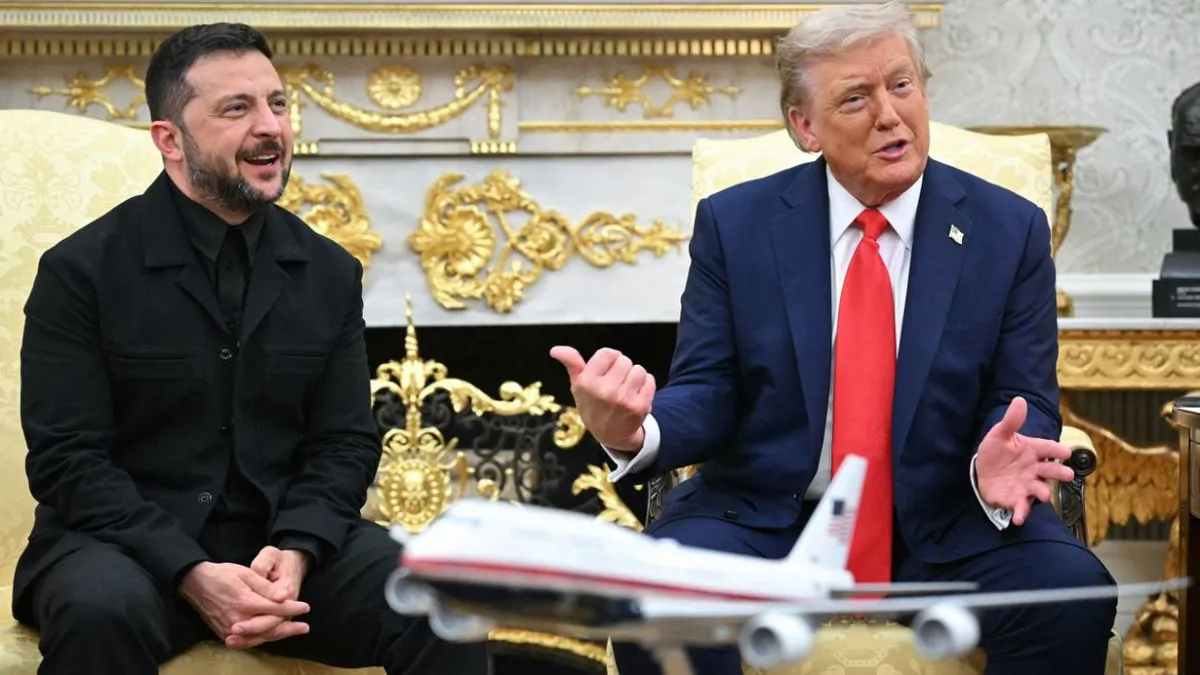 UPDATE Zelenski a fost primit de Donald Trump la Casa Albă. Costumaţia liderului ucrainean, apreciată de această dată. Trump îl va suna pe Putin VIDEO