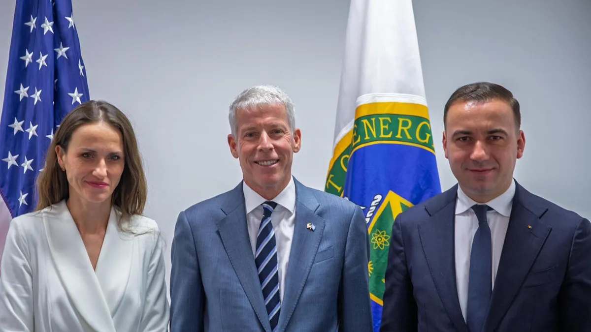 Bogdan Ivan după întâlnirea cu secretarul Energiei din SUA: „România își consolidează rolul de lider energetic regional”