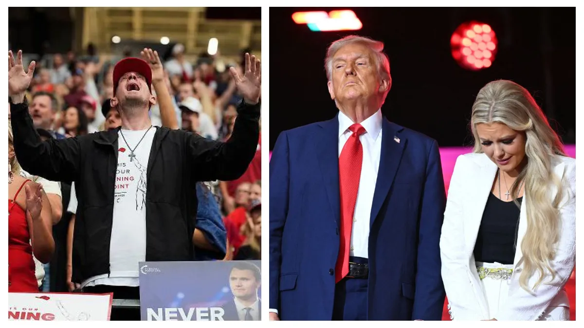Donald Trump l-a elogiat pe Charlie Kirk ca pe „un martir” al MAGA