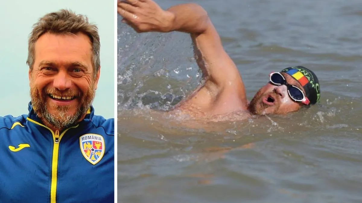 Un român a devenit primul om din lume care a parcurs înot un continent: Avram Iancu a înotat peste 4.400 km fără costum de neopren
