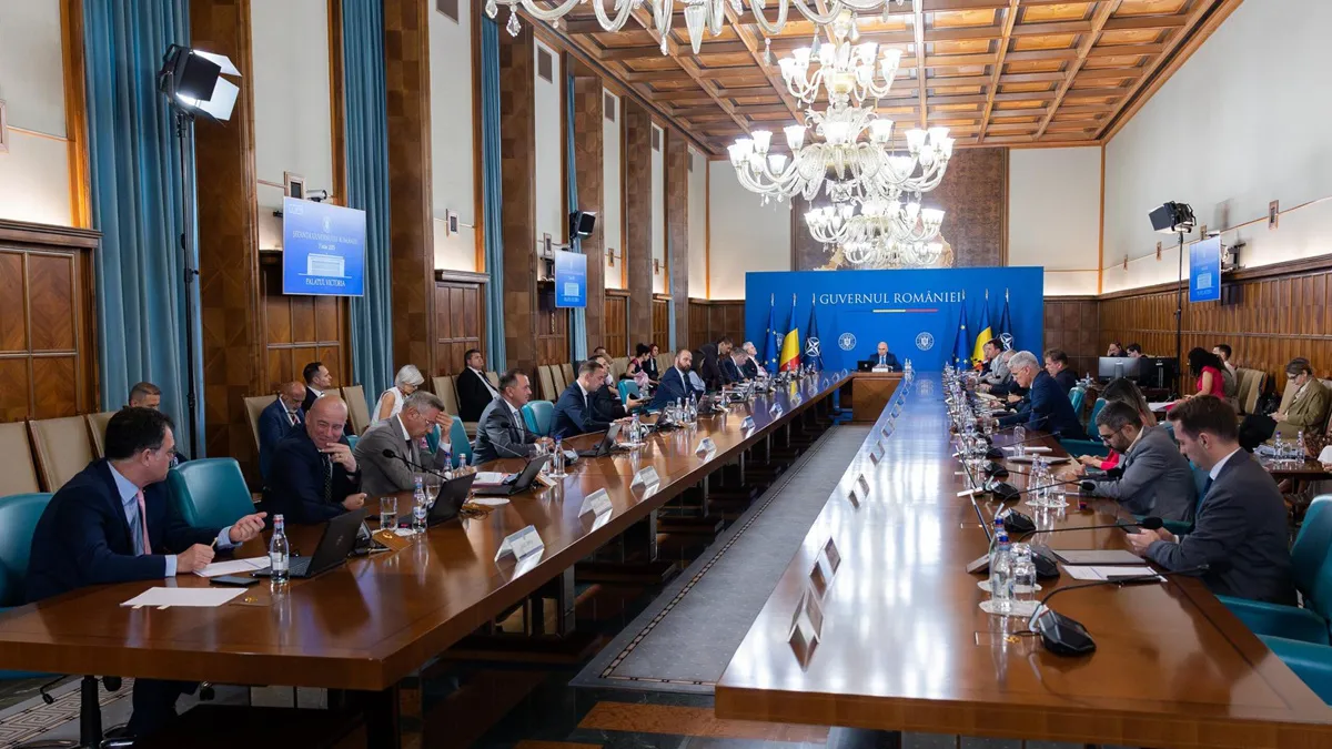 Coaliția de guvernare s-a reunit la Palatul Victoria pentru a discuta rectificarea bugetară