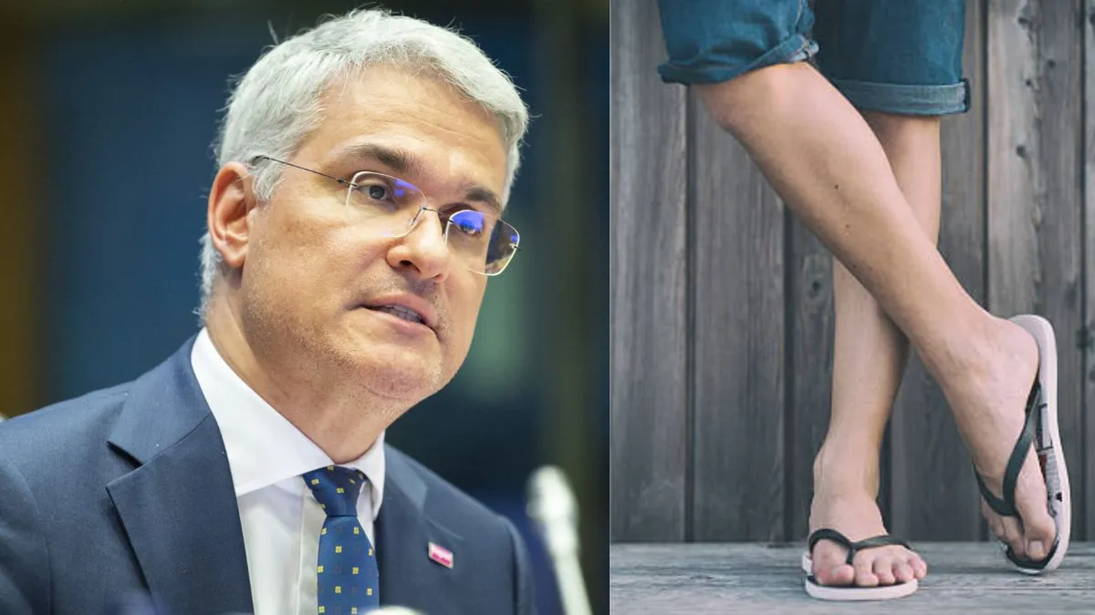 Ministrul Dragoș Pîslaru a atras atenția angajaților MIPE pentru ținuta la birou: „Nu poți să vii în șlapi”. Ce le-a transmis în scrisoare