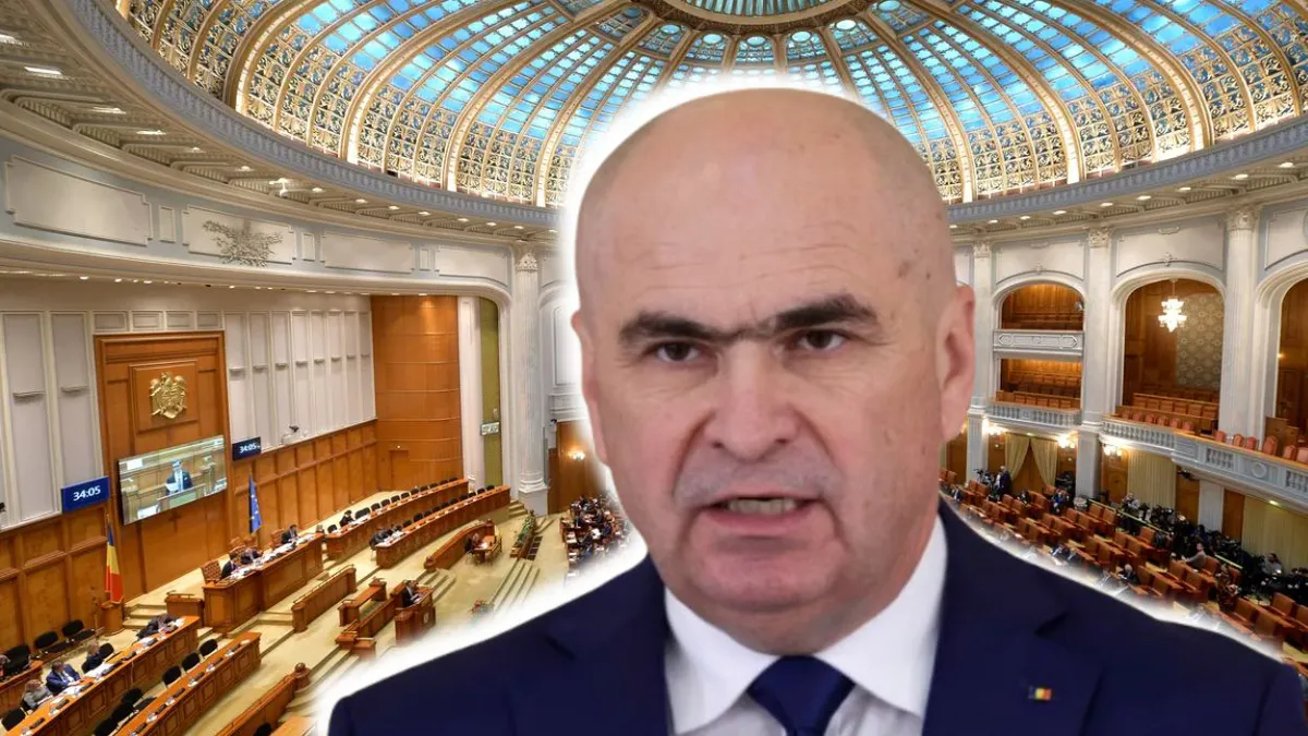 Bolojan, la dezbaterea moțiunilor de cenzură: „Nu mai blocați munca Guvernului cu moțiuni de tip Cațavencu”