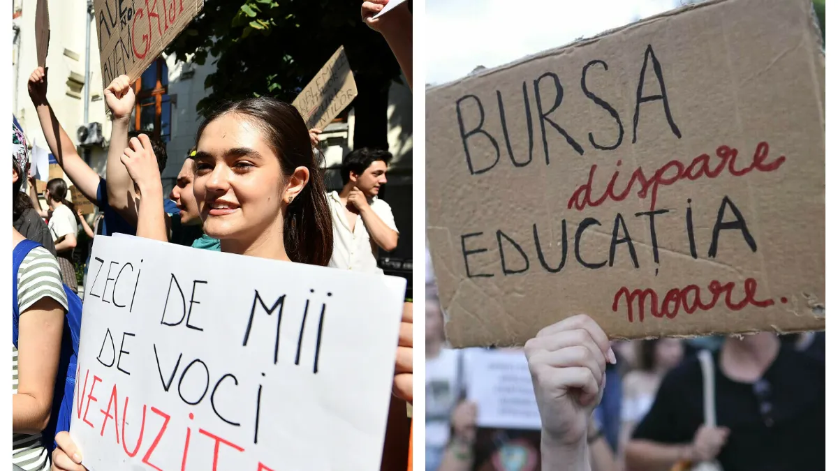 Studenții se alătură profesorilor și ies în stradă pe 8 septembrie. Care sunt nemulțumirile acestora