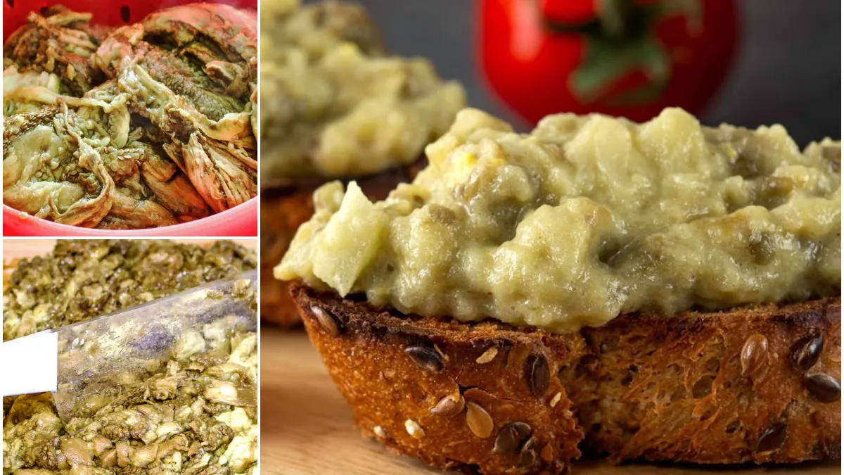 Cum prepari cea mai gustoasă salată de vinete. Ingredientul ”secret” care o face mult mai savuroasă