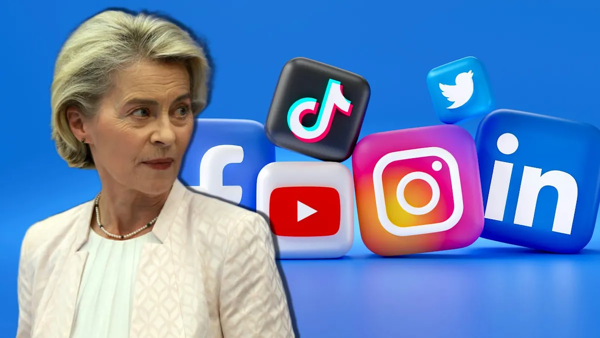 Ursula von der Leyen cere impunerea unei limite de vârstă pentru social media: „Copiii ar putea fi expuși la pericole”