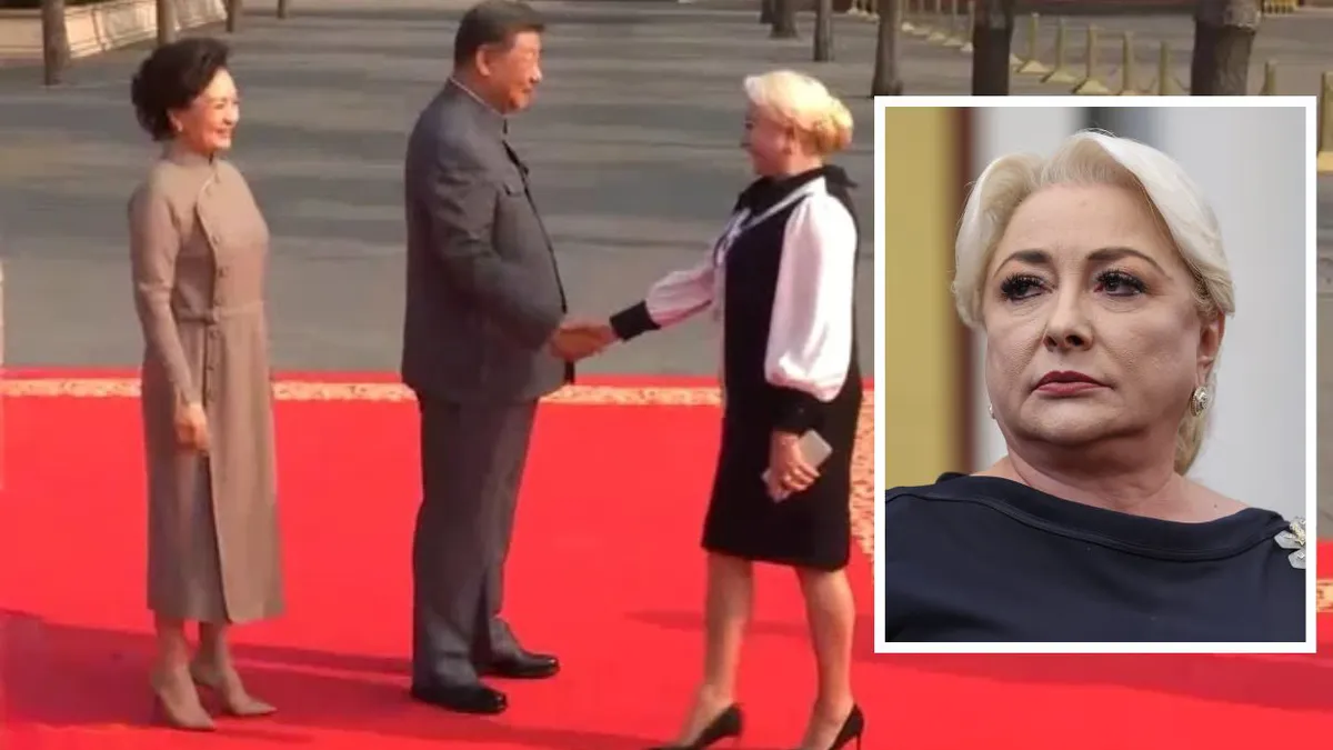 Viorica Dăncilă explică de ce este prezentă la parada militară de la Beijing. Ce mesaj îi transmite Oanei Țoiu