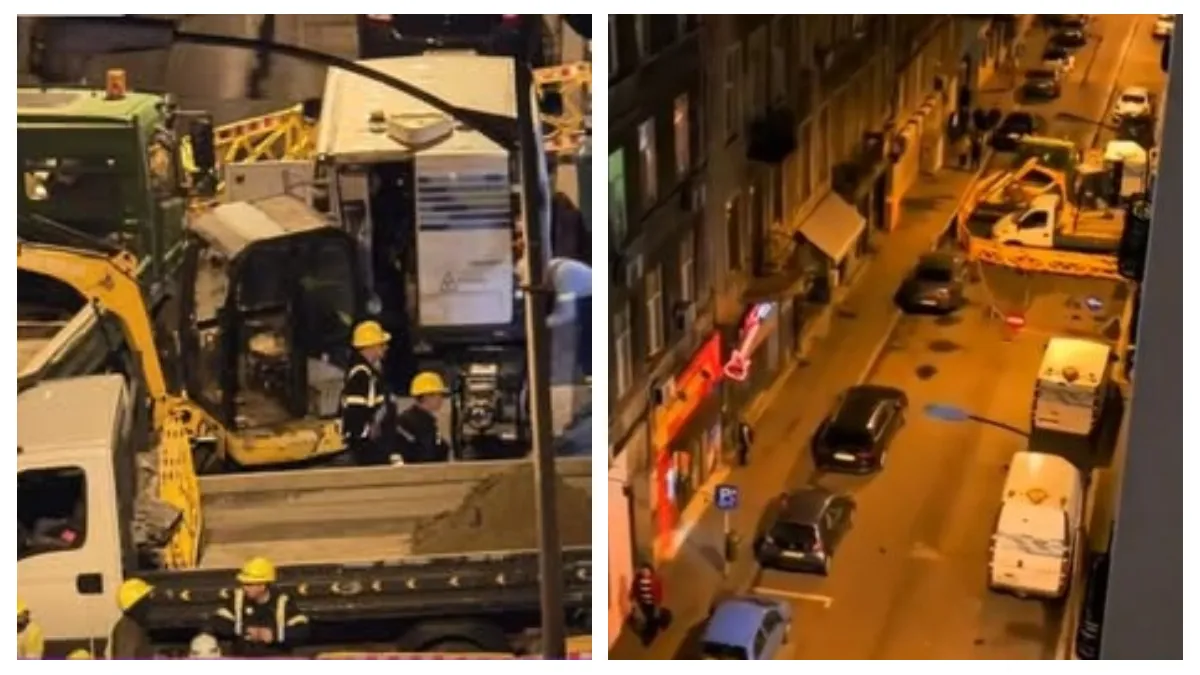 Avarie la o țeavă subterană de gaz în centrul Capitalei. Traficul în zonă a fost restricționat