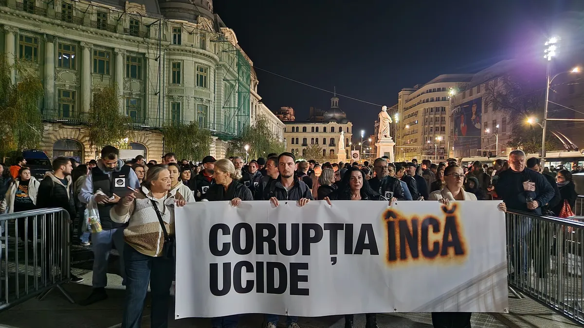 Șeful Jandarmeriei Române își cere scuze după amendarea organizatorului marșului Colectiv: „Vom învăța lecțiile care se impun”
