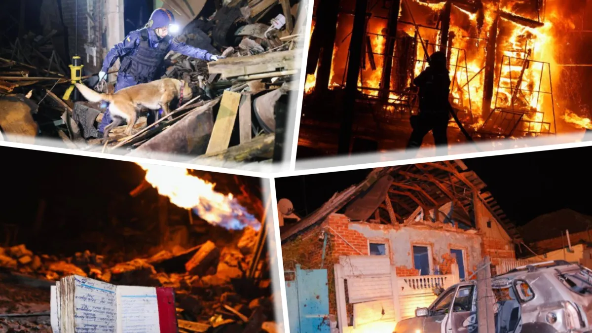 Noi atacuri ale armatei ruse asupra oraşului ucrainean Harkov: zone comerciale mistuite de incendii şi locuinţe distruse