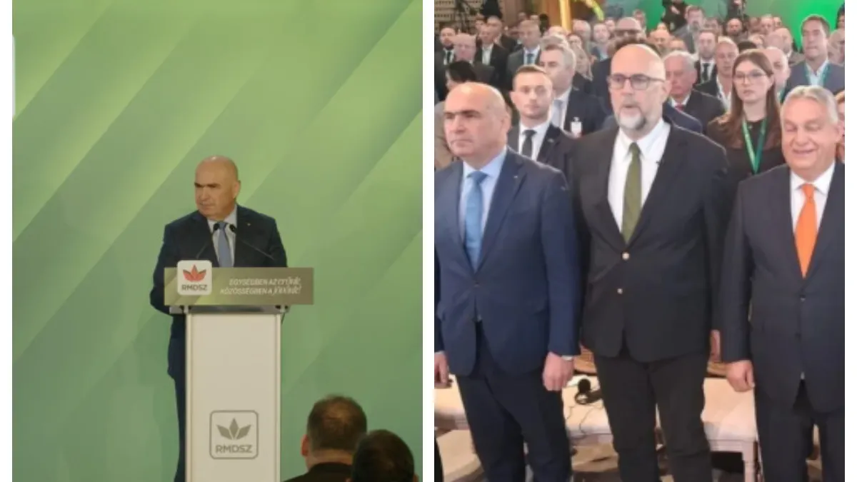 Ilie Bolojan, declarații incendiare la Congresul UDMR: Sunt aici din respect pentru prietenii şi colegii mei maghiari