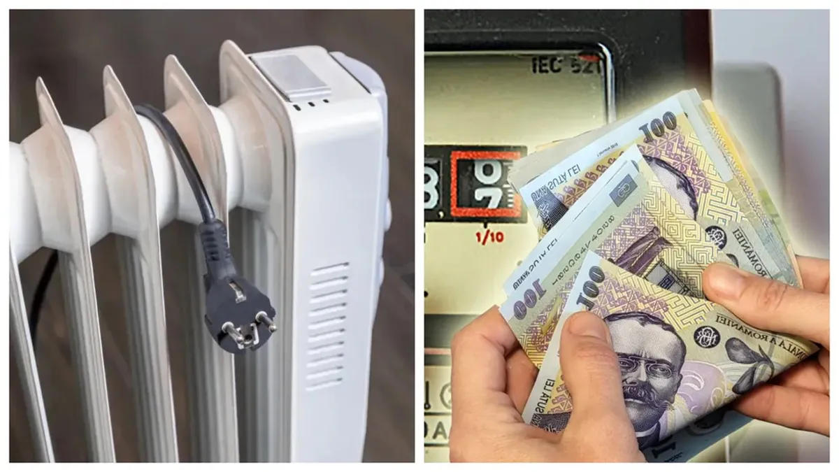 Cât curent consumă un calorifer electric lăsat în priză toată ziua. Suma este uriașă, puțini români își permit să plătească atât