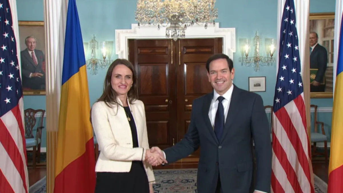 Punctele importante discutate de Oana Țoiu și Marco Rubio pentru consolidarea parteneriatului strategic România – SUA