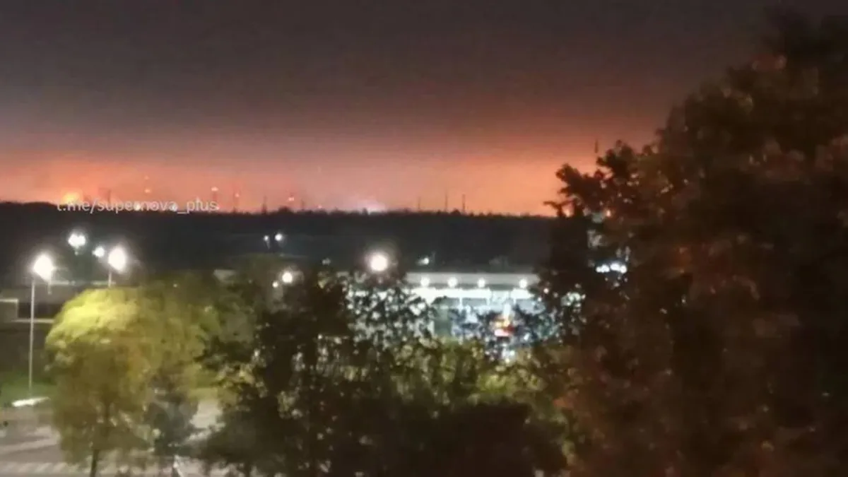 Ucraina confirmă un atac cu drone asupra uneia dintre cele mai mari și moderne rafinării de petrol din Rusia, lângă Sankt Petersburg