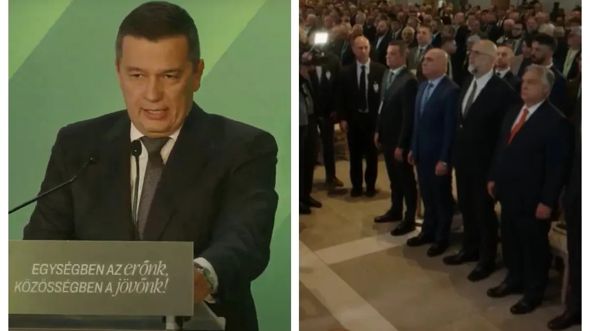 Tensiuni la Congresul UDMR de la Cluj Napoca. Sorin Grindeanu a ieșit din sală în momentul în care s-a intonat imnul Ținutului Secuiesc. Reacția lui Kelemen Hunor