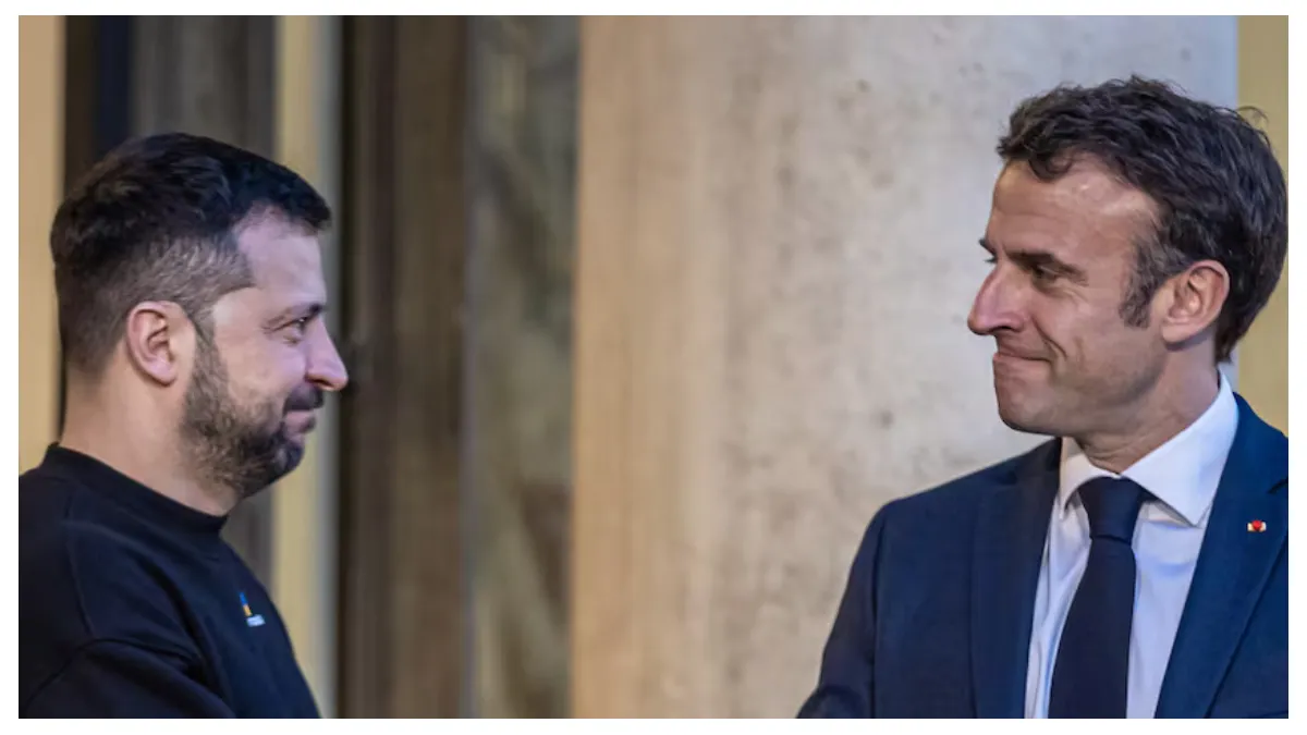 Zelenski a semnat la Paris acorduri privind apărarea aeriană, pe măsură ce atacurile rusești se intensifică