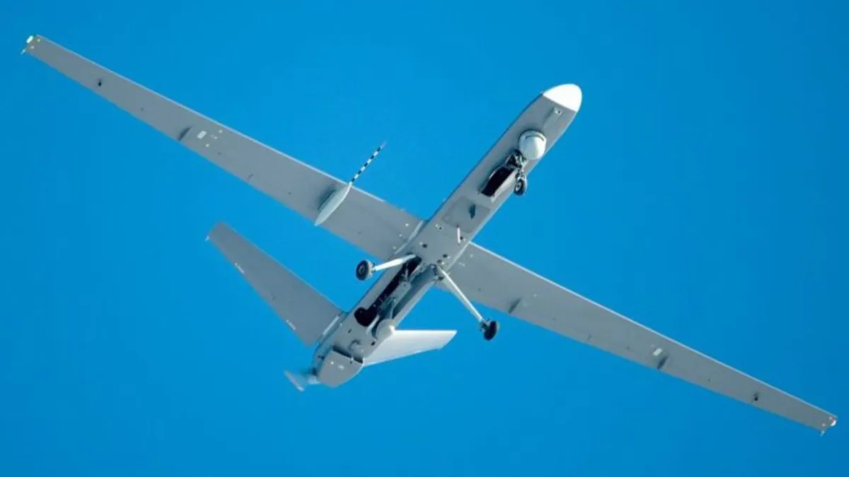 Dronă militară căzută în județul Tulcea, la 5 kilometri de granița cu Ucraina. Armata nu a putut ridica avioanele din cauza vremii