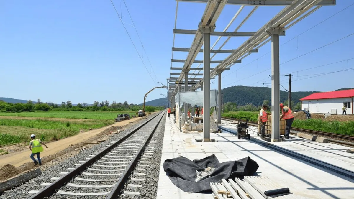 Transporturile feroviare se modernizează. Coridorul Dunăre-Rin, aproape de standarde europene