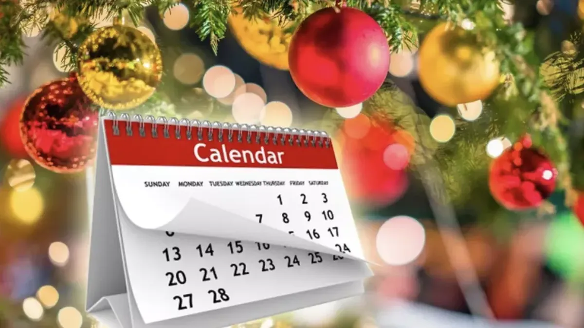 Zile libere 2025. Câte zile libere vor avea angajații români în preajma sărbătorilor de iarnă. Anul 2026 începe în forță, cu 4 zile libere într-o săptămână