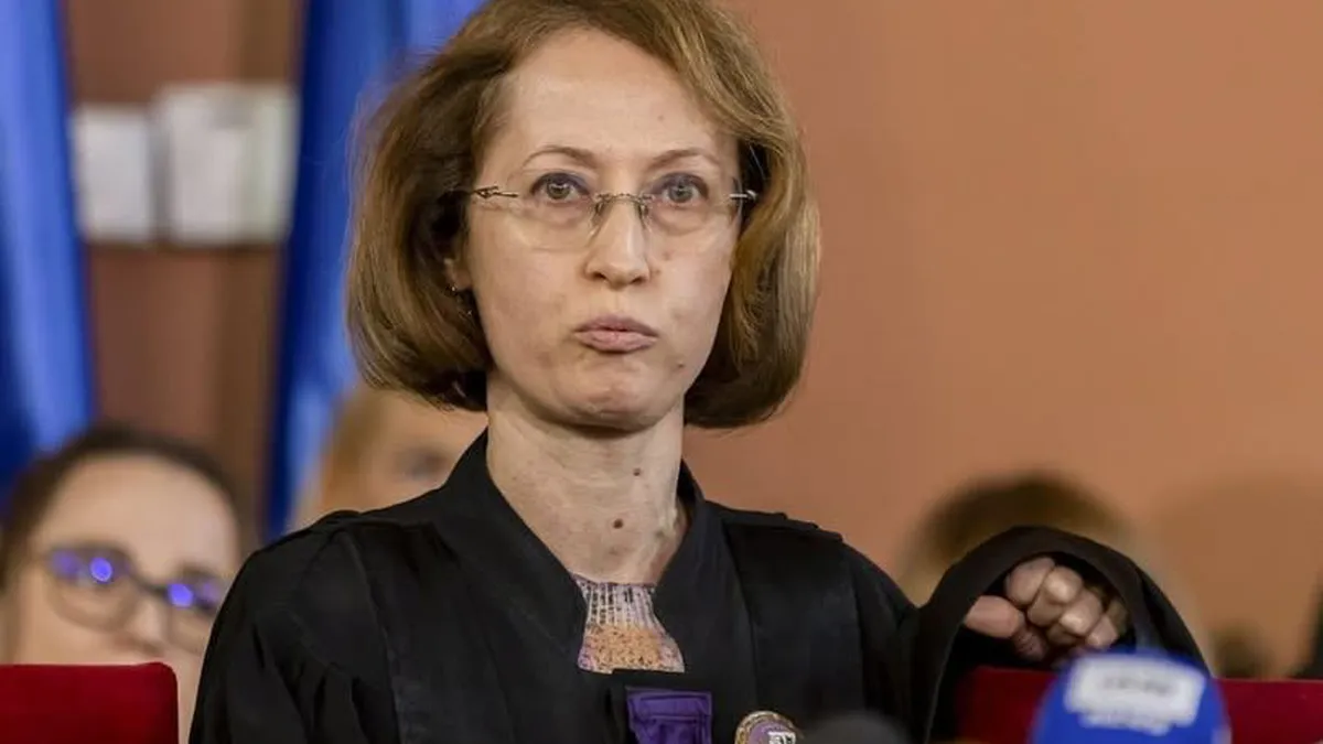 Raluca Moroșanu a transmis primul mesaj public, după ce a ieșit în fața conducerii Curții de Apel București și a jurnaliștilor