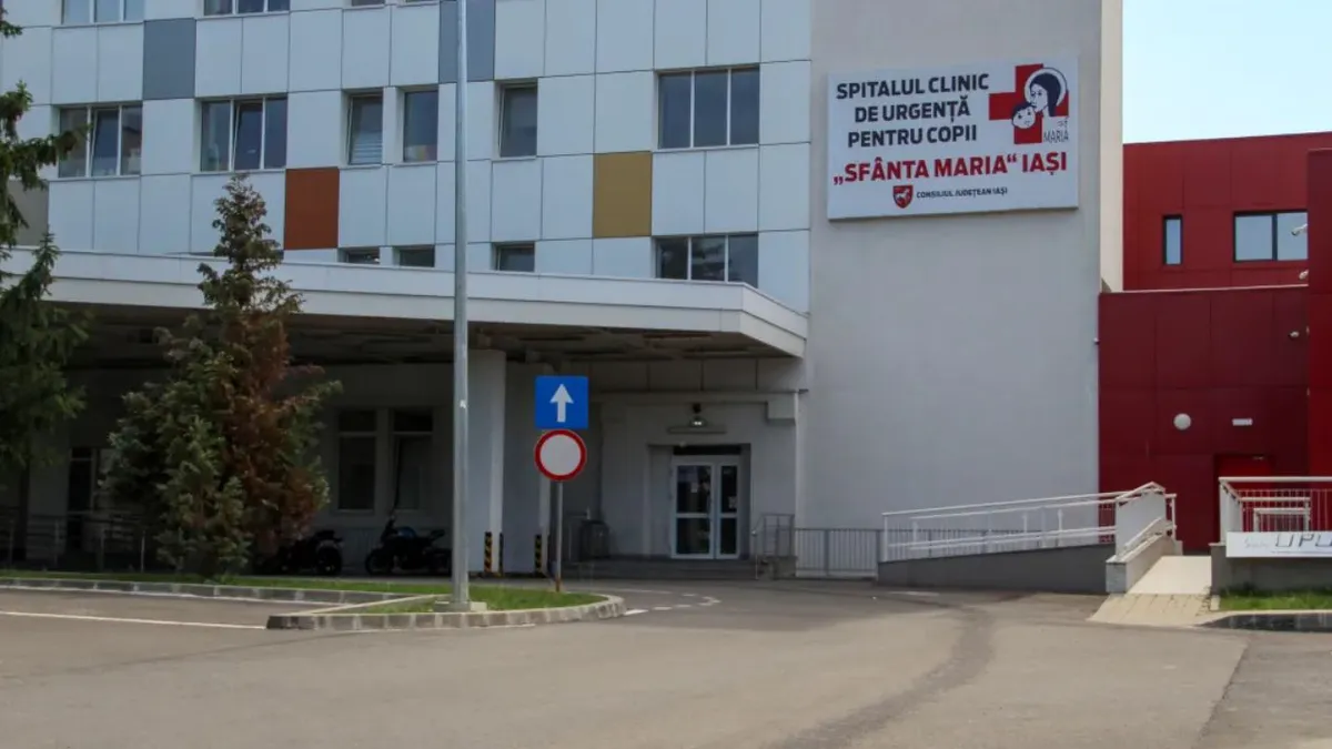Criză sanitară la Spitalul de Copii din Iași. Apă contaminată, internări suspendate și măsuri de urgență, anunță Rogobete