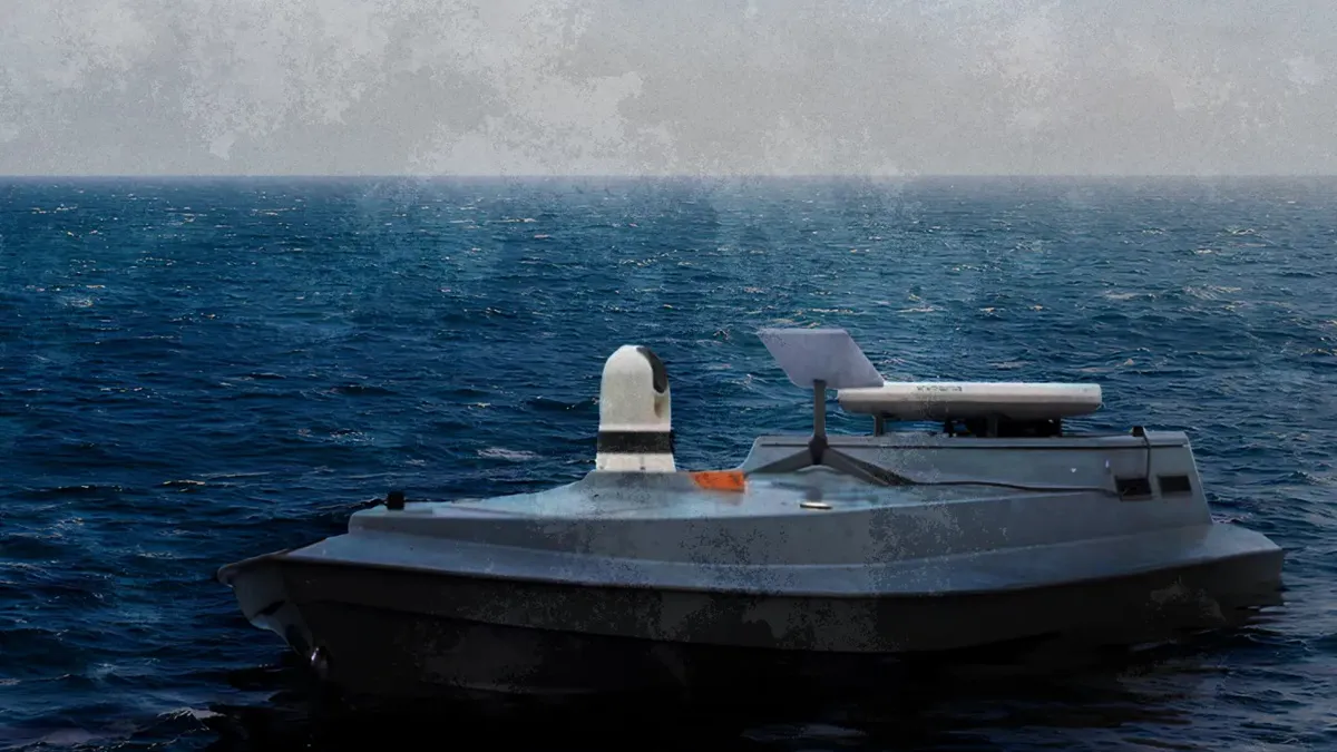 O dronă maritimă care punea în pericol navigaţia din Marea Neagră a fost neutralizată de scafandrii militari