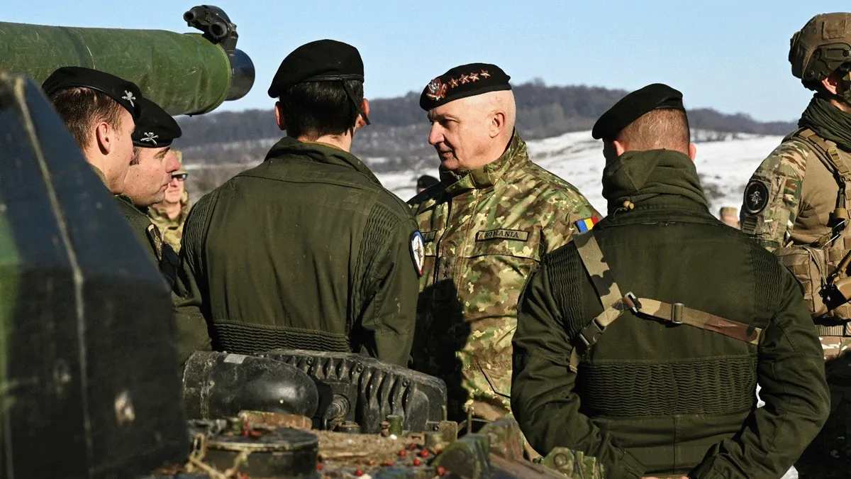 Gheorghiță Vlad, șeful Statului Major al Apărării: În România va fi dislocat un detașament de militari americani echipat cu tancuri Abrams