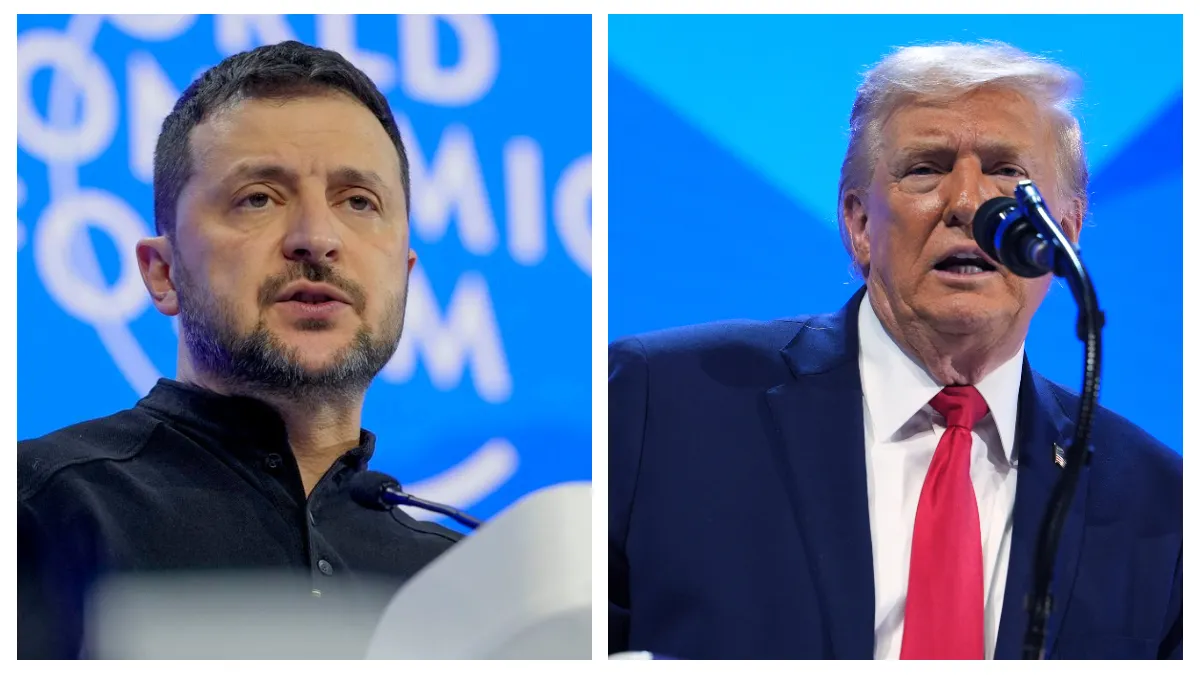 Trump-Zelenski la Davos 2026: Întâlnirea a fost „bună”. Mesajul pentru Putin: războiul trebuie să se încheie