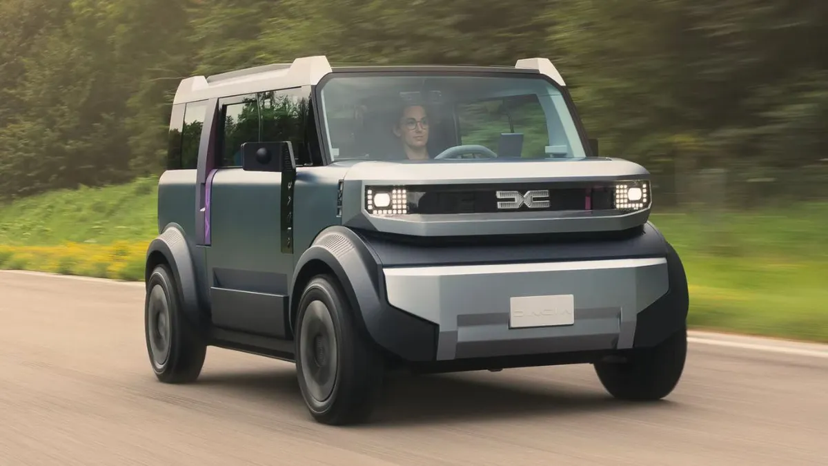 Dacia Hipster, printre cele mai așteptate mașini din Italia: Electrică, ultraușoară și mai ieftină decât Spring