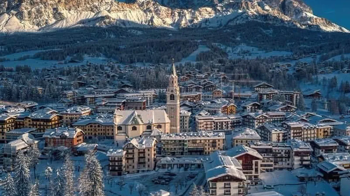 Cortina d’Ampezzo, capitala turismului premium din Alpi, găzduiește Jocurile Olimpice de iarnă din 2026